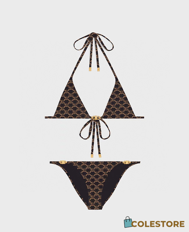 Colestore Celine Bikini In Monogram Matte Jersey - 1