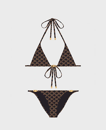 Colestore Celine Bikini In Monogram Matte Jersey