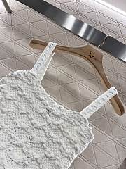 Colestore Chanel Tank Top in White - 6