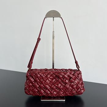 Colestore Bottega Veneta Kalimero Cha-Cha Bright Red 28.5x15x6cm