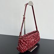 Colestore Bottega Veneta Kalimero Cha-Cha Bright Red 28.5x15x6cm - 6