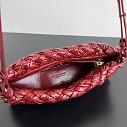 Colestore Bottega Veneta Kalimero Cha-Cha Bright Red 28.5x15x6cm - 4
