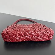 Colestore Bottega Veneta Kalimero Cha-Cha Bright Red 28.5x15x6cm - 3