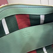 Colestore Gucci GG Emblem Small Shoulder Bag Light Green 24.5x16x5cm - 2