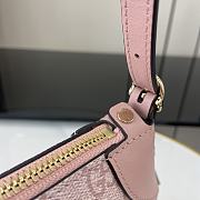 Colestore Gucci GG Emblem Small Shoulder Bag Light Pink 24.5x16x5cm - 6