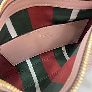 Colestore Gucci GG Emblem Small Shoulder Bag Light Pink 24.5x16x5cm - 2