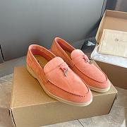 Colestore Loro Piana Summer Charms Walk Loafers Pink  - 3