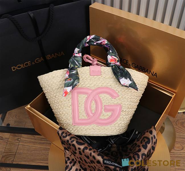 Colestore Dolce & Gabbana Small Kendra Shopper in Pink 35x26x16cm - 1