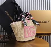 Colestore Dolce & Gabbana Small Kendra Shopper in Pink 35x26x16cm - 5