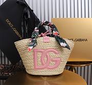 Colestore Dolce & Gabbana Small Kendra Shopper in Pink 35x26x16cm - 3
