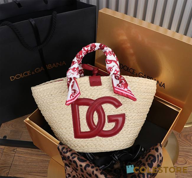 Colestore Dolce & Gabbana Small Kendra Shopper in Red 35x26x16cm - 1