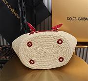 Colestore Dolce & Gabbana Small Kendra Shopper in Red 35x26x16cm - 5