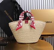 Colestore Dolce & Gabbana Small Kendra Shopper in Red 35x26x16cm - 4