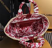 Colestore Dolce & Gabbana Small Kendra Shopper in Red 35x26x16cm - 2