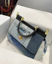 Colestore Dolce & Gabbana Sicily Patchwork Denim size 25cm - 6