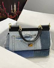Colestore Dolce & Gabbana Sicily Patchwork Denim size 25cm - 5
