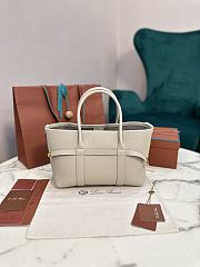 Colestore Loro Piana Ghiera Shopper Small Light Travertine 28x19x12cm - 6