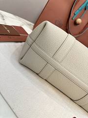 Colestore Loro Piana Ghiera Shopper Small Light Travertine 28x19x12cm - 5