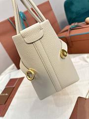 Colestore Loro Piana Ghiera Shopper Small Light Travertine 28x19x12cm - 2