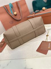 Colestore Loro Piana Ghiera Shopper Small Light Brown 28x19x12cm - 4