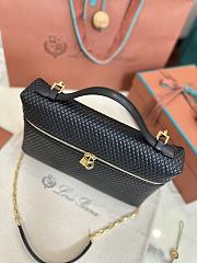 Colestore Loro Piana Extra Poket L27 Black 16x27x10cm - 6