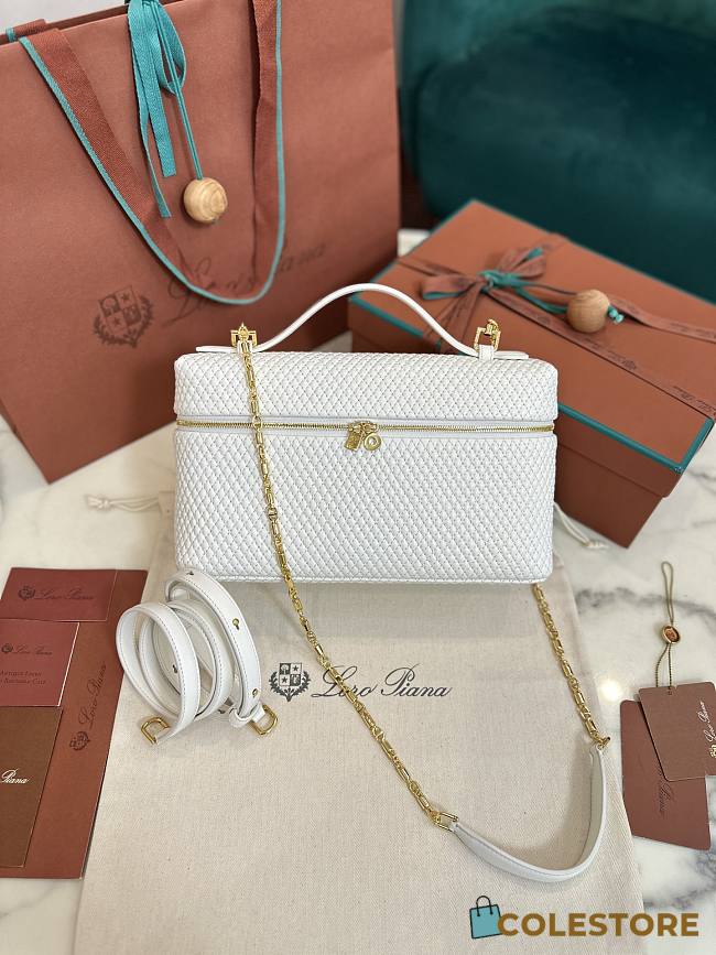 Colestore Loro Piana Extra Poket L27 White 16x27x10cm - 1