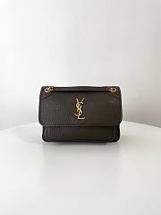 Colestore YSL Saint Laurent Niki Medium In Grained Lambskin Light Musk 28x20.5x8.5cm - 1