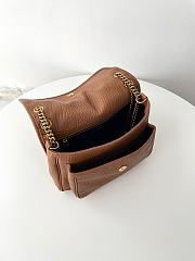 Colestore YSL Saint Laurent Niki Medium In Grained Lambskin Dark Cork 28x20.5x8.5cm - 6