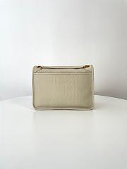 Colestore YSL Saint Laurent Niki Medium In Grained Lambskin Blanc Vintage 28x20.5x8.5cm - 6