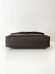 Colestore YSL Saint Laurent Calypso Large In Grained Lambskin Light Musk 28x22x12cm - 3