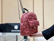 Colestore Chanel 24N Coco Neige Backpack in Tweed 28x26x11cm - 4