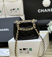 Colestore Chanel 23C Mini Flap Bag with Top Handle 17x13x6cm - 6