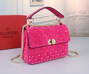 Colestore Valentino Garavani Rockstud Spike Pink 23x16x6.5cm - 4