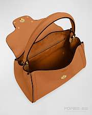 Colestore Valentino Garavani Alltime Logo-Plaque Handbag Almond 24x17x12cm - 4
