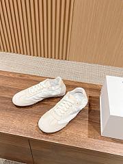 Colestore Loewe Flow Runner in Nylon and Suede Beige White - 3