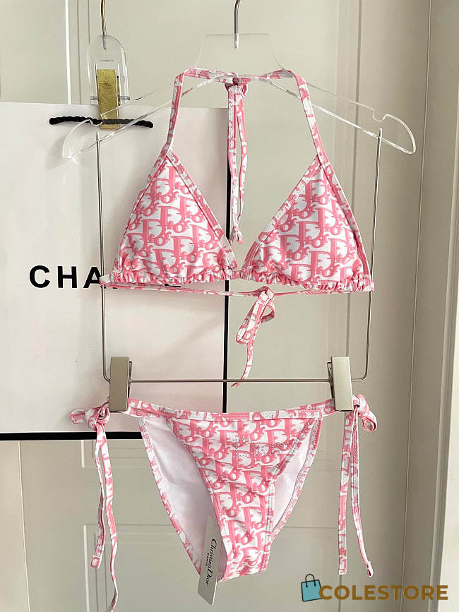 Colestore Dior Bikini Monogram Pink  - 1