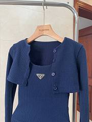 Colestore Prada Swimsuit/Bodysuit Blue - 2