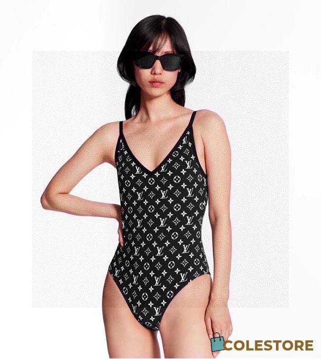 Colestore Louis Vuitton Vintage Monogram One-piece Swimsuit - 1