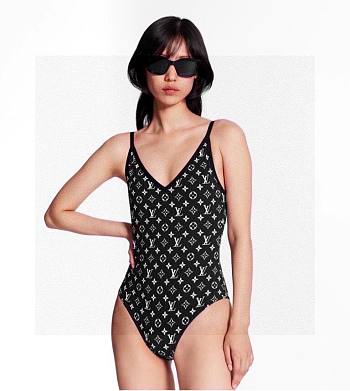 Colestore Louis Vuitton Vintage Monogram One-piece Swimsuit