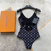 Colestore Louis Vuitton Vintage Monogram One-piece Swimsuit - 3