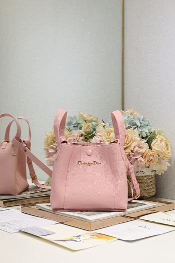 Colestore Dior Signature Bucket Bag in Pink  21×19×11cm