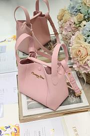 Colestore Dior Signature Bucket Bag in Pink  21×19×11cm - 2