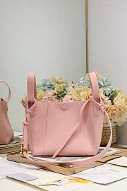 Colestore Dior Signature Bucket Bag in Pink  21×19×11cm - 5