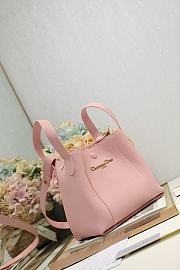 Colestore Dior Signature Bucket Bag in Pink  21×19×11cm - 4