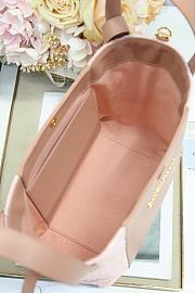 Colestore Dior Signature Bucket Bag in Pink  24x21x14cm - 3