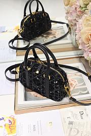 Colestore Dior D-Vibe East-West in Black 20.5 x 13 x 5cm - 4
