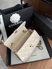 Colestore Chanel 25S Clutch With Chain Beige 10 x 16.5 x 5cm - 2
