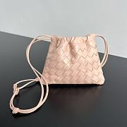 Colestore Bottega Veneta Leather Dustbag in Pink 21x16.6x1cm - 5