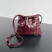 Colestore Bottega Veneta Leather Dustbag in Red21x16.6x1cm - 4