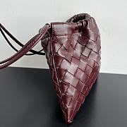 Colestore Bottega Veneta Leather Dustbag in Red21x16.6x1cm - 3
